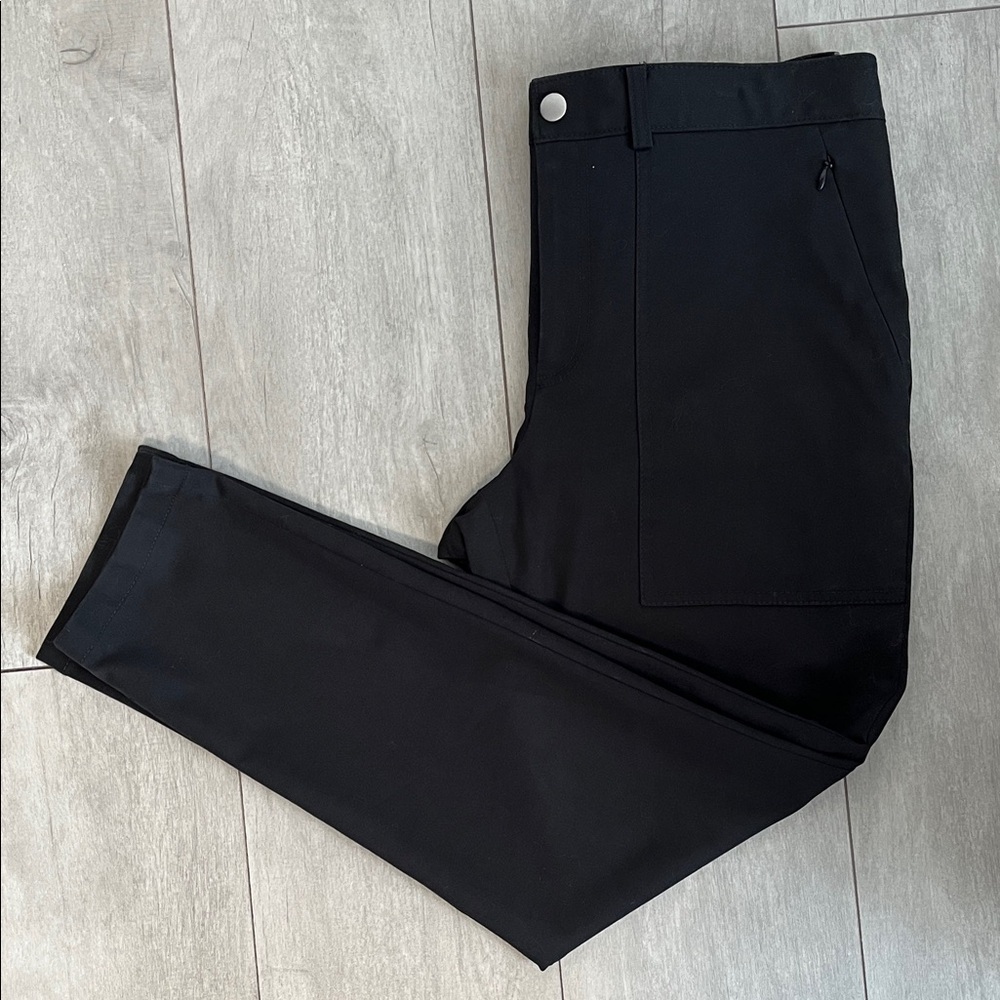 Club Monaco Women's Black Straight Leg Pants, Size 10/12